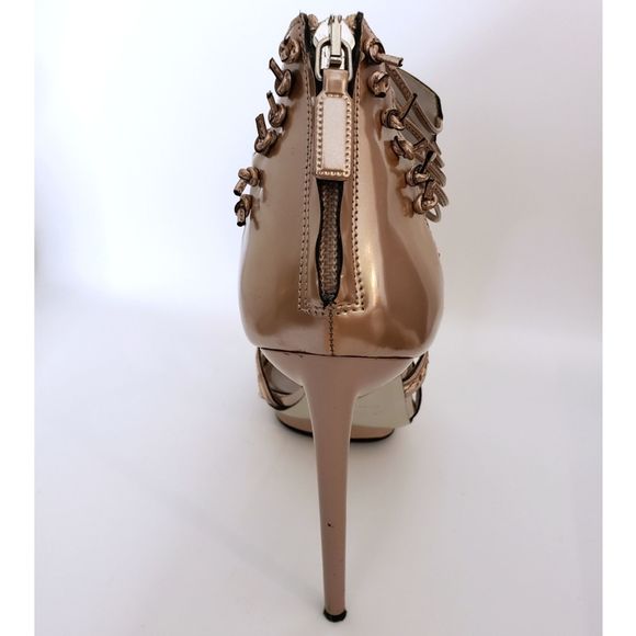 Jason Wu Rose Gold Carolyn Platform Heels - Picture 4 of 8